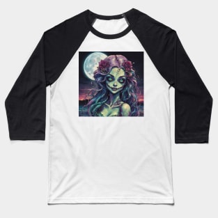 Zombie art design illustration Baseball T-Shirt